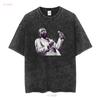 Marvin Gaye Photo T Shirt Concert Whats Going On vintage Washed Unisex Versatile Comfortable designer clothes fashion