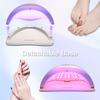 380W Profesionální sušička nehtů LED UV lampa na nehty Sušička gel laku Světlo Příslušenství pro nail art Vytvrzování gelu Nehty na nohou