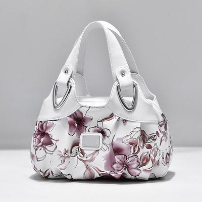 Fashion Printing Handbag Women PU Leather Handle Bag Wild Brand Lady Tote Large Capacity Shoulder Bag