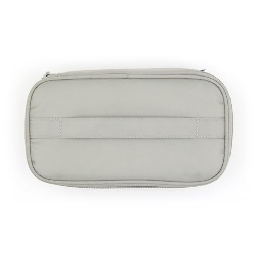 Miyoshi Seisakujyo GEL-COOL Compatible Insulated Single-Tier Lunch Box Case, Gray, W20.5 X D11.5 X H6.5cm (Compatible with Dome M, Square L, and Trian