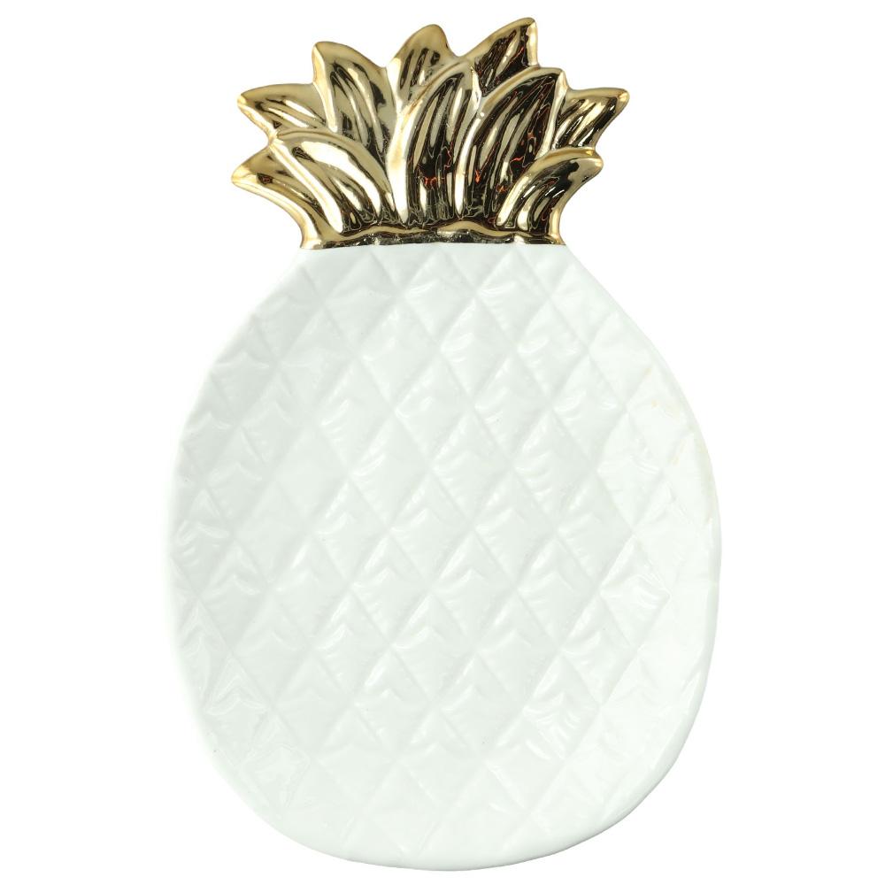 Pineapple Spoon Holder Ceramic Counter Spatula Kitchen Decor Spoon Rest Kitchen