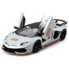 Heimanba Lamborghini Aventador SVJ 63 Roadster Diecast Model Car H1102 1/18 / (Gray GY)