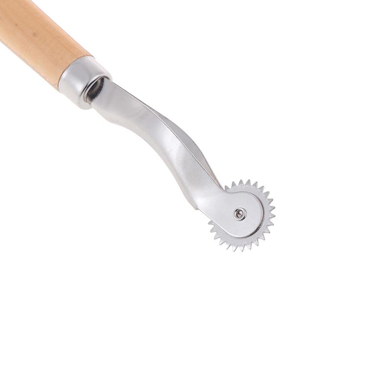 1 Pcs Sewing Tool Serrate Edge Pattern Tracer Tracing Wheel Tailor Stitch Marker