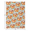 Motivo Cinnamon Roll - Coperta Blu per Letto Invernale regalo divertente Trapunta da Letto Coperte