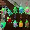 Luminous Tortoise Key Chain Glow In The Dark Bag Pendant New Key Ring  Friend Gift