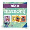 Ravensburger Disney Stitch Mini Memory Board Game for Ages 3 and Memory Picture Matching Educational Card Gift (24696) Up. [Disney Game, Game, Game,