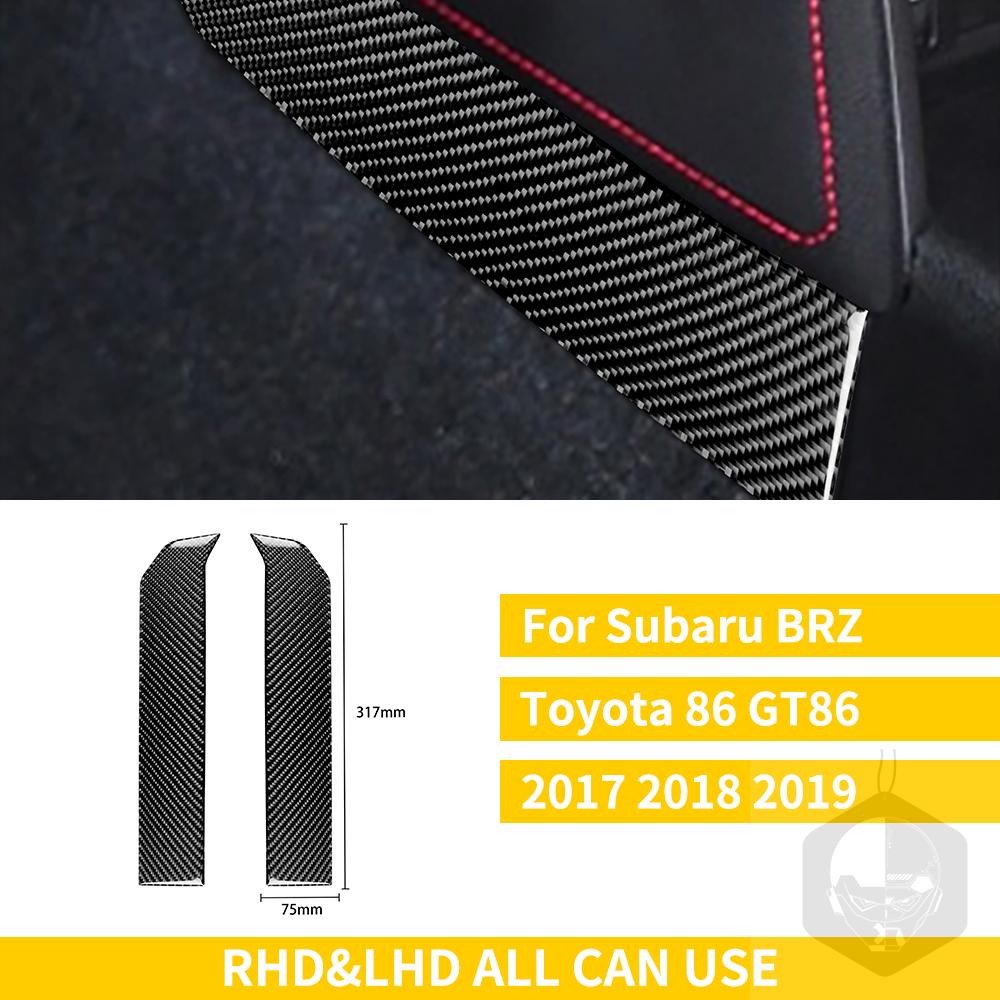 Pro Subaru BRZ Toyota 86 GT86 2017 2018 2019 Carbon Fiber Car příslušenství Držák řadicí páky Obložení klimatizace