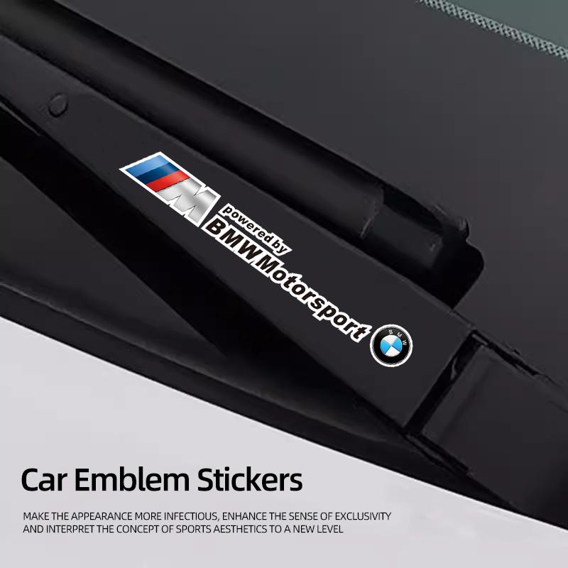 Car Logo Stickers Modified Auto Decorations Sports Stickers  For BMW I3 I4 E46 E90 E60 F30 F10 X1 X2 X3 X5 X4 X6 X7 G30 G20 G32