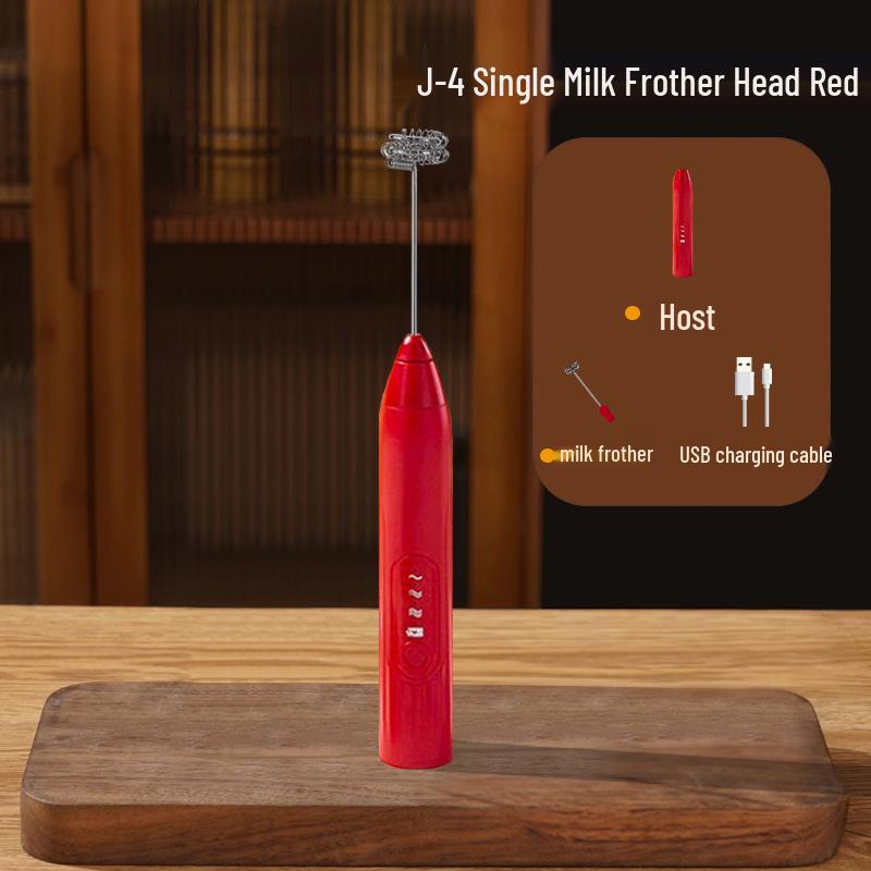 New Electric Stainless Steel Milk Frother and Portable Mixer