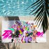 TV Anime To Be H-Hero X Towel Soft Lightweight Anti-Sand Large Beach Towel Quick-Drying Bath Sports Family