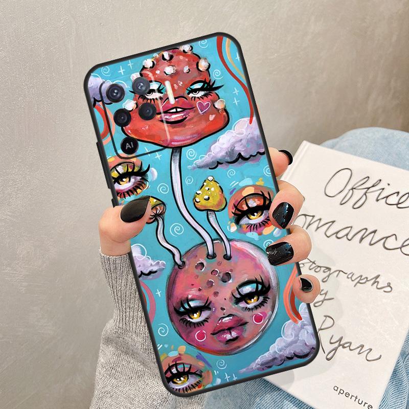 Indie Hippie Case For Oppo A78 A98 A18 A38 A58 A60 A80 A40 A77 A57 A17 A74 A54 A94 A96 A76 A16 A15 A5 Pro
