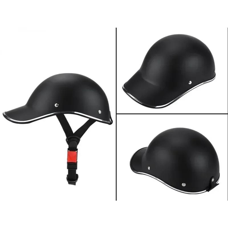 Motorcycle Helmet MTB Bike Unisex Cycling Safety Protector Half Face Type Retro Vintage Ultralight Fashion Motorbike Accessories