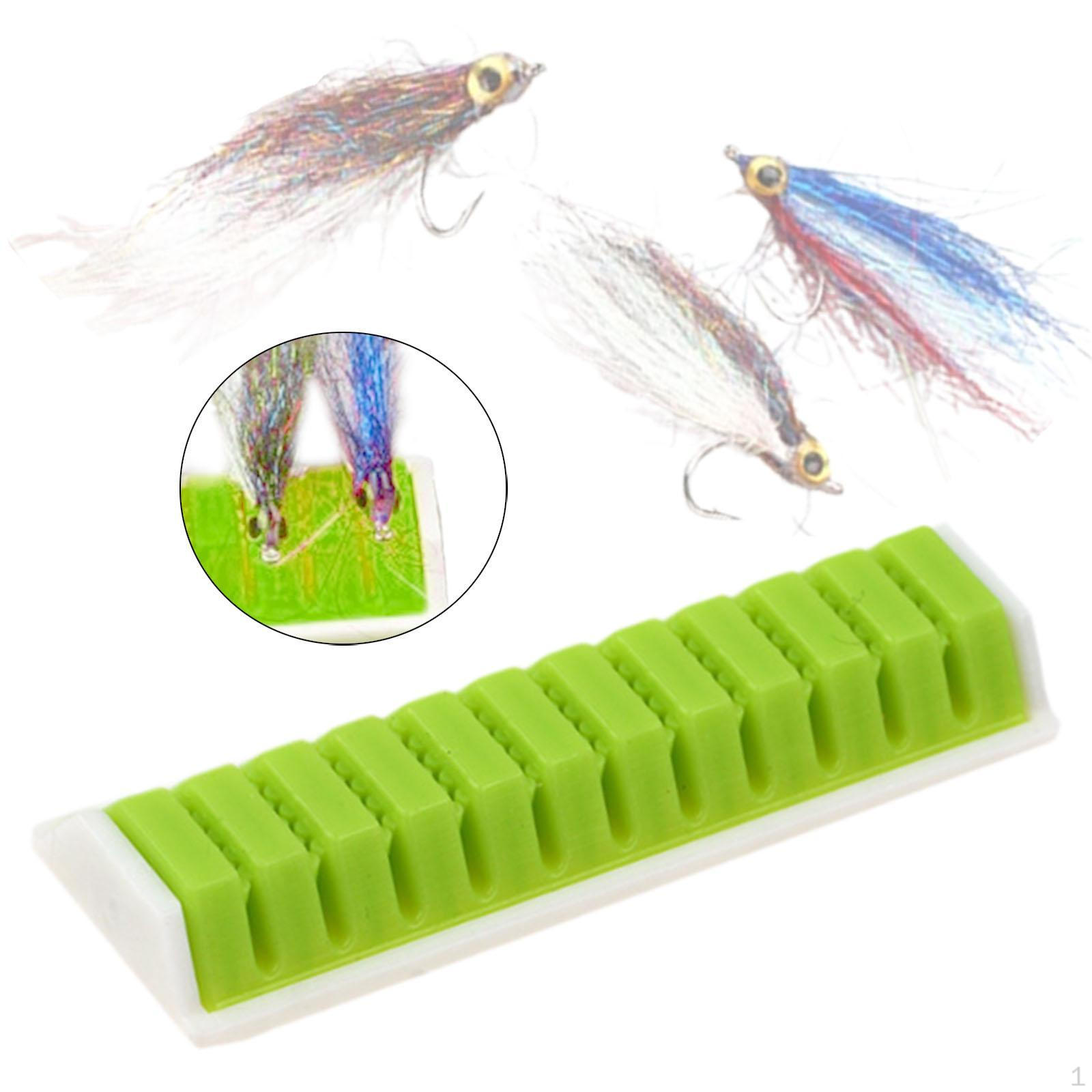 

11 слотов силиконовый ящик для рыболовных приманок кейс для хранения снастей контейнер муха зелёный