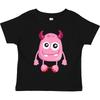 Cute Pink Monster Graphic T-shirt