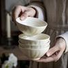 Splashing Ink Rice Bowl, Featuring 4.5-Inch Threaded Bowl Set, High-Value Homestay Restaurant Ceramic Bowl Exit