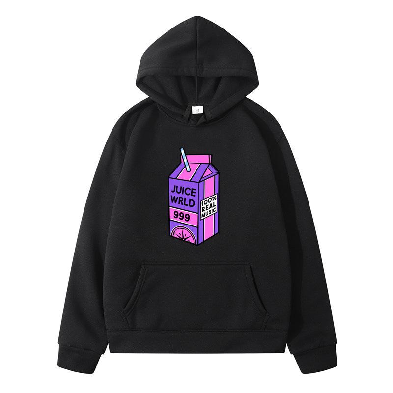 Juice WRLD-sudaderas Con Capucha Para Hombre Y Mujer, Jerséis Informales De Hip Hop a La Moda, Ropa De Calle Negra Para Otoño