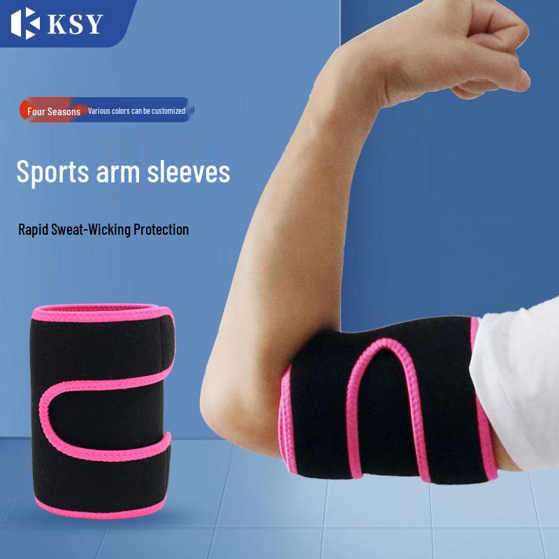 Sweat-Wicking Compression Arm & Thigh Sleeves for Sports