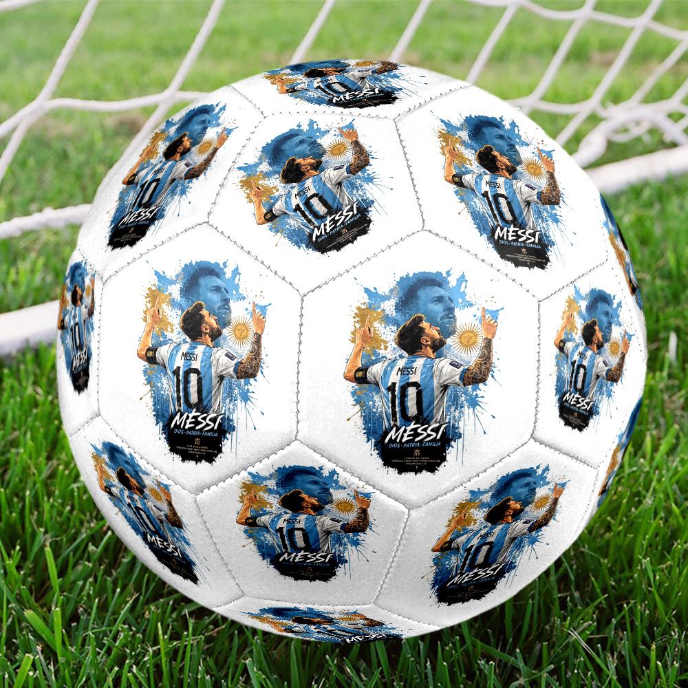 Messi 10 Number Number Size 5 Football Machine Sewn Indooroutdoor Training And Matches Surprise Collection Gift