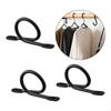 Heavy Duty Curtain Rod Brackets Curtain Rod Hook Curtain Hangers Metal Curtain Rod Holders with Screws for Home Office B03E