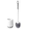 Meiliya Wandmontiertes Toilettenbürsten-Reinigungsset