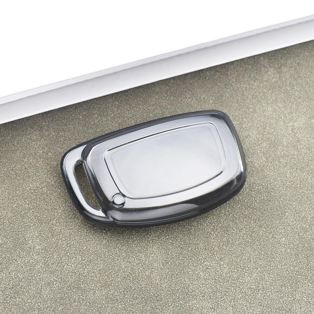 

Прозрачный ТПУ Чехол Брелок Чехол для Смарт-Ключа Автомобиля Для Hyundai Tucson Santa Fe Creta Ix35 Ix45 I10 I30 I40 Rena Sonata Elantra прозрачный черный