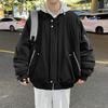 8XL Large Winter Vacation Two Piece Large Cotton Jacket Men's Hooded Casual Cotton Jacket