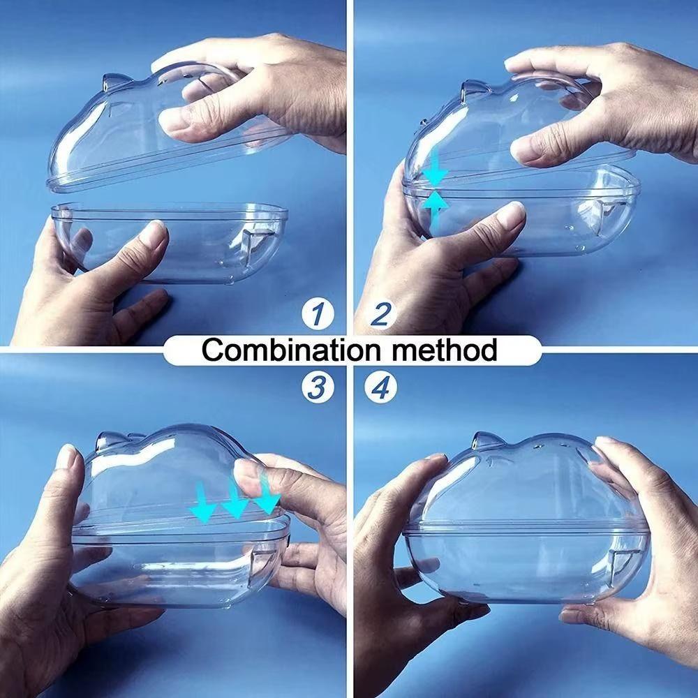Dual Use Hamster Bathroom Toilet Splash-proof for Golden Bear Sand Bath Pet Supplies