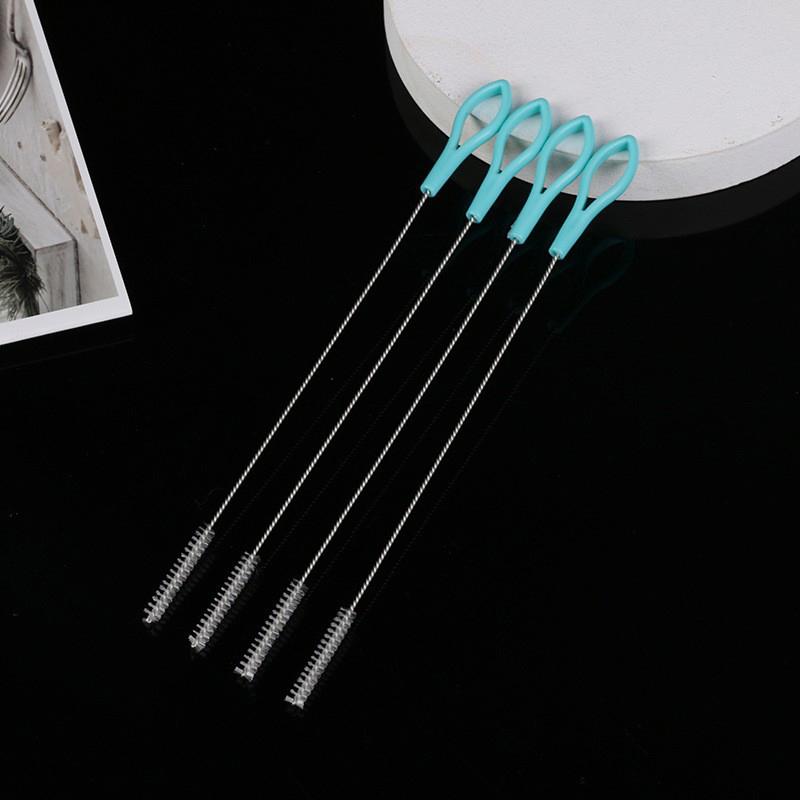 5/10 Buc. Instrument de Curățare Perie Tub de Aspirație Oțel Inoxidabil Perie Păr Moale Perie Curățare Biberon Cană Apă Bebeluș Tub Nailon Pai Sticlă