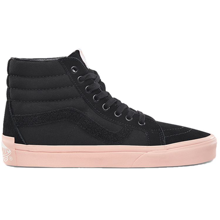 Vans Su Wu Kou X  SK8 Pig Year Velcro High Top Skate Shoes Unisex Skate Shoes Black Pink VN0A2XSBT3R