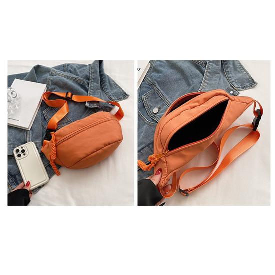 Woman Crossbody Fanny Pack Waist Bag with Adjustable Strap Multiple Zippered Pockets Casual Waist Wallet for Sports Travel Vacation