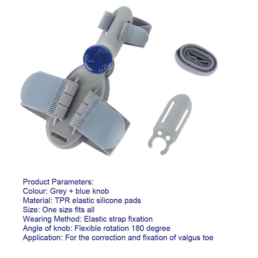 Bunion Corrector Big Toe Hallux Valgus Foot Brace Angle Adjuster Bone Thumb Straightener Orthopedic Strap Pedicure Care Tool