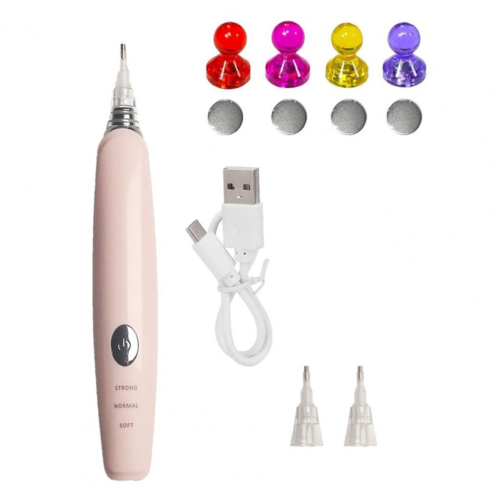 

Безвосковая ручка для Diamond Art Автоматическая ручка для Diamond Art Беспроводная ручка для Diamond Art с регулируемым режимом всасывания для взрослых для электрической розовый