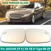 Espejo retrovisor trasero de cristal con calefacción, espejo retrovisor izquierdo y derecho para Jaguar XF XJ XK XE X-Type 2008- C2C37096 C2C37098