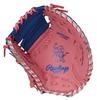 Rawlings Baseball Soft HOH UV GAPHIC N6 First inches Glove, Baseball, BASIC, Baseman's Glove, GR6HUVM535, Pink, 11.75 (Left-handed thrower)