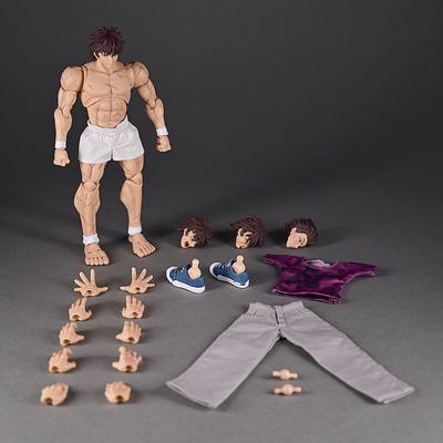 Hanma Baki 1/12 Comic Geisterrücken Edition Grappler Baki Figur Bewegliches Puppenmodell Super Zubehör sind extrem spielbar