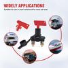 On-Off 2 Position Battery Disconnect Switch with 2 Keys 12V 24V Battery Kill Switch Isolator For Marine Boat RV ATV UTV