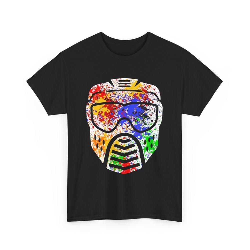 

Paintball Mask Shirt, Paintballing Sport Paintball Player Women Men Shirt XL
