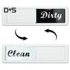 Dirty Clean Dishwasher Magnet Easy to Read Slide Dish Washing Machine Dirty Clean Magnetic Indicator Acrylic Sign Kitchen Decoration
