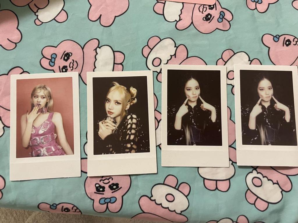 [USED] BLACKPINK trading cards