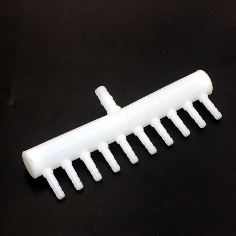 Aquarium Fish Tank Air Flow 4 6 8 10 Way Outlets Plastic Divider Oxygen Splitter Lever Valve Fr Pond Air Pump Connector