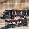 Simulation Truck Container Model Lighting and Music Kids Truck Toy  For Boys