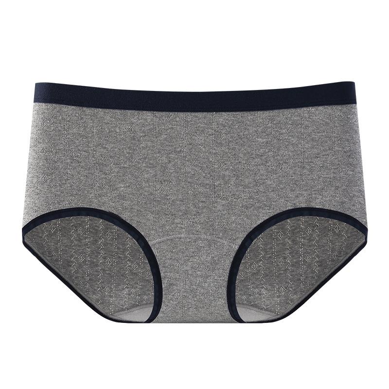 Damen Frühling und Herbst Baumwolle 10A Antibakteriell Hautfreundlich Bär College Stil Taille Dreieck Slip