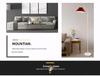 Modern American-Style Floor Lamp for Living Room or Bedroom
