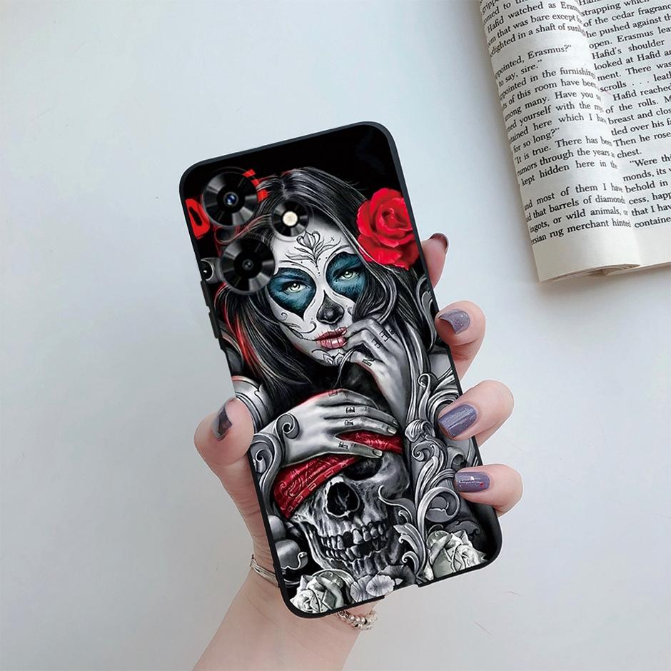 

For Infinix Hot 30 Case X6831 Soft Silicone Butterfly Black Phone Cases for Infinix Hot 30 Hot30 Back Cover TPU Shell Skin Funda Infinix Hot 30