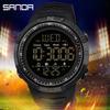 SANDA Men Watches Outdoor Military Sports LED Digital Wristwatch Waterproof Alarm Clock Chronograph Multifunction Electron Watch