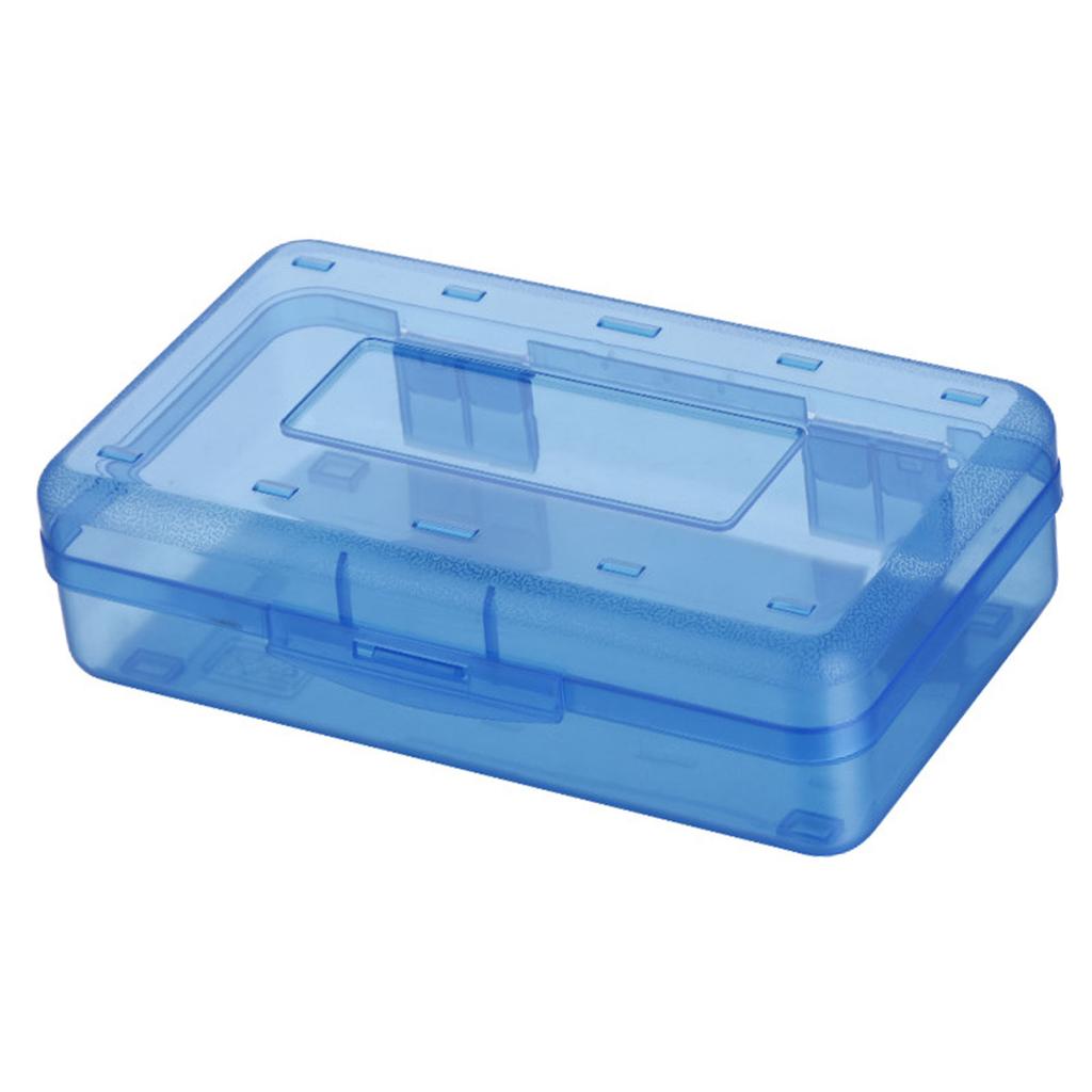 Kids Pencil Box Professional Art Student School Classroom Portable Plastic Pencil Case with Snap