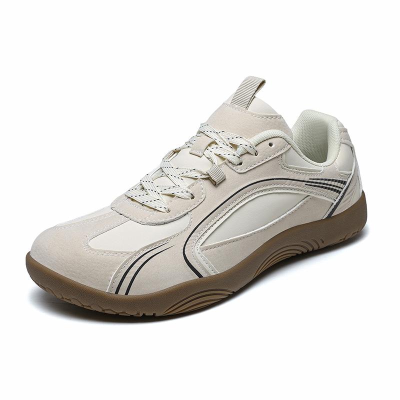 Large size barefoot shoes autumn and winter new wide-headed sports shoes couple high-top German training shoes short boots cold sticky shoes