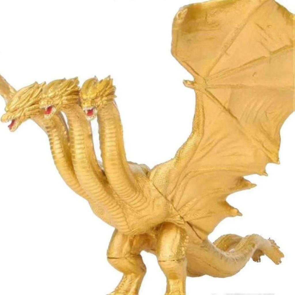 25-26 King Ghidorah Χρυσός Τρικέφαλος Δράκος - Συλλεκτική Φιγούρα Δράσης από PVC