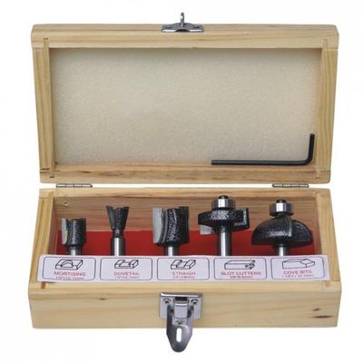 SET OF 5 CARBIDE SHAPE CUTTERS - DED0782