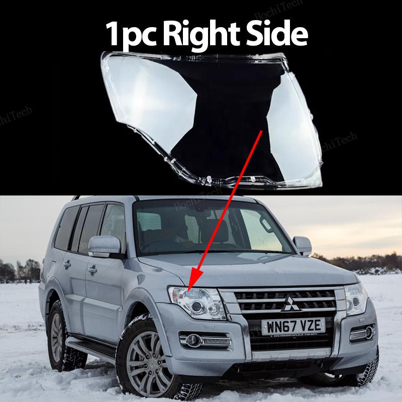 Transparent Housing Front Headlights Lens Shell Cover Lampcover For Mitsubishi Pajero V87 V93 V97 V80 NS NT NW NX Exceed 2007-20